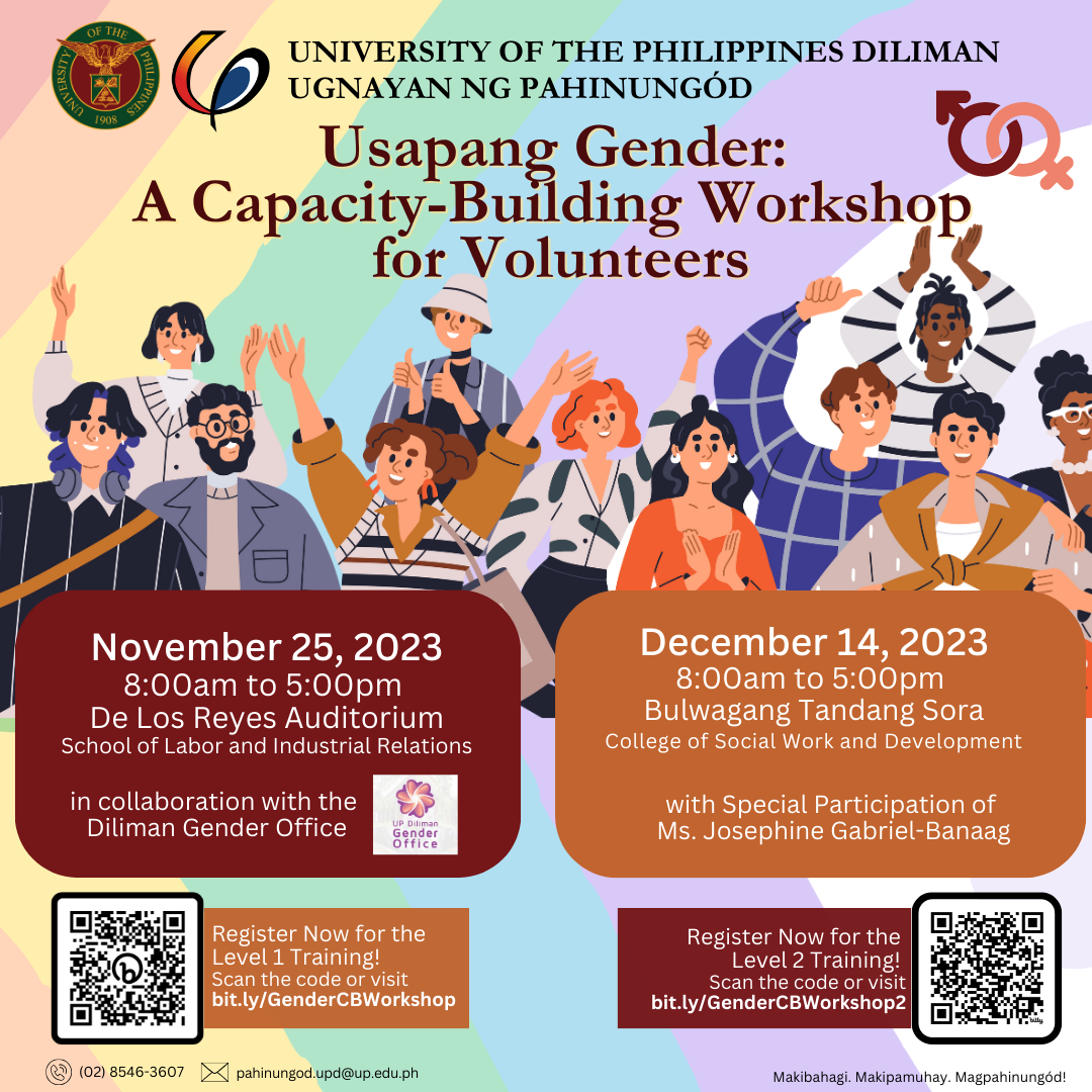 Usapang Gender A Capacity Building Workshop